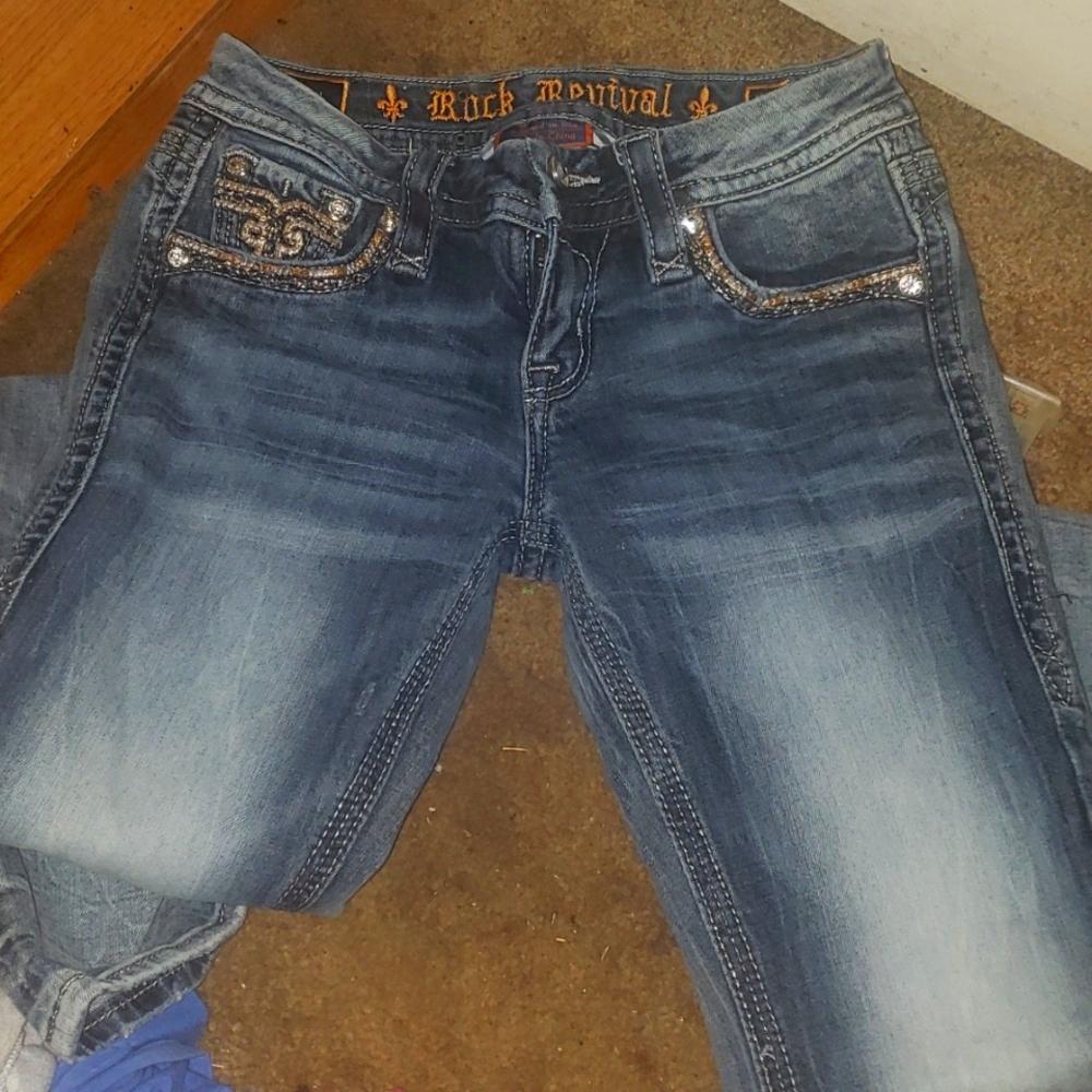 ROCK REVIVAL Betty Boot Cut Jeans